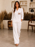 Cuddle Cat Linen Shirt